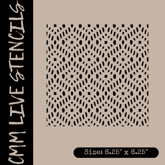 Crochet Print Stencil