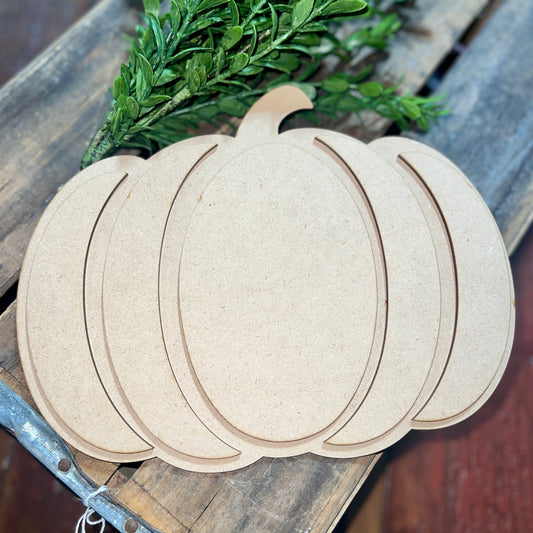 Pumpkin Pieces Cutout