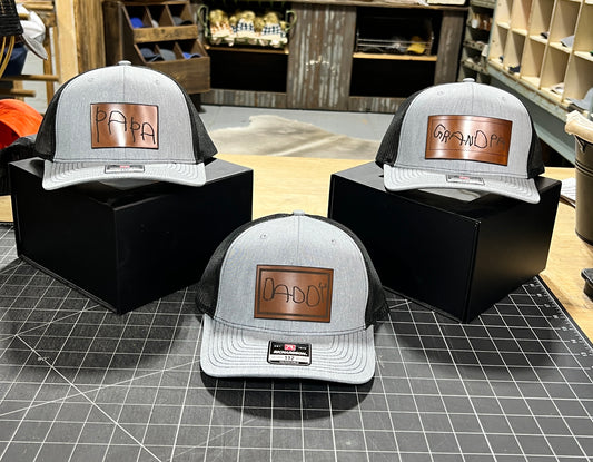 Custom Handwriting Patch Baseball Caps