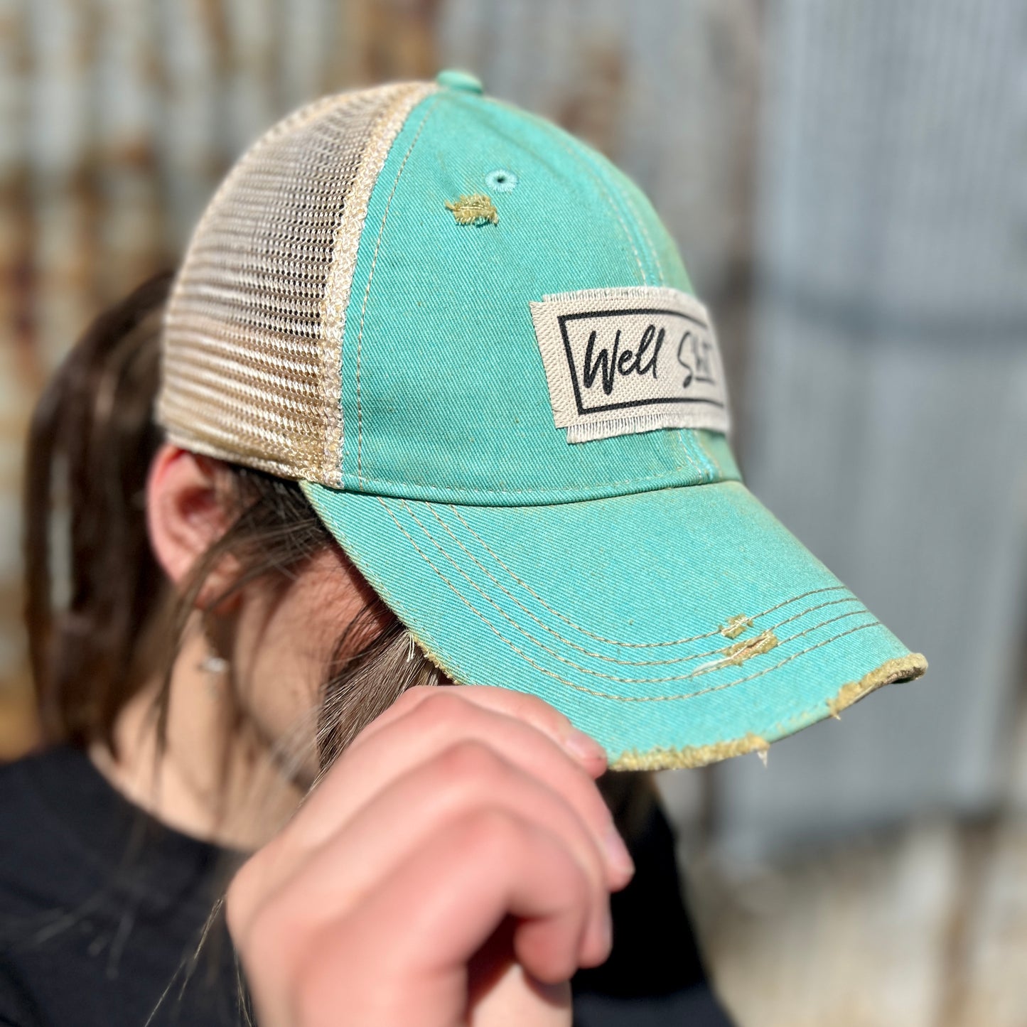 Azul Well Shit Vintage Washed Baseball Cap