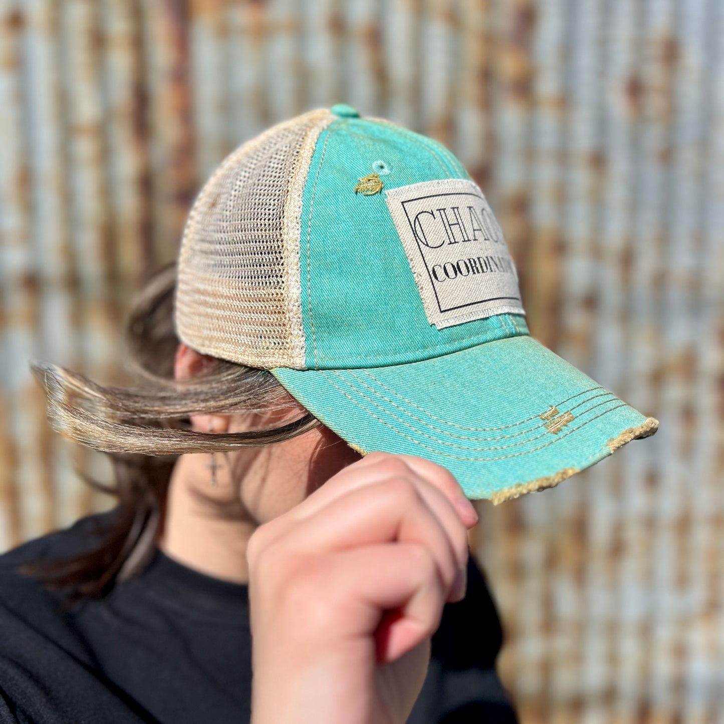Azul Chaos Coordinator Vintage Washed Baseball Cap