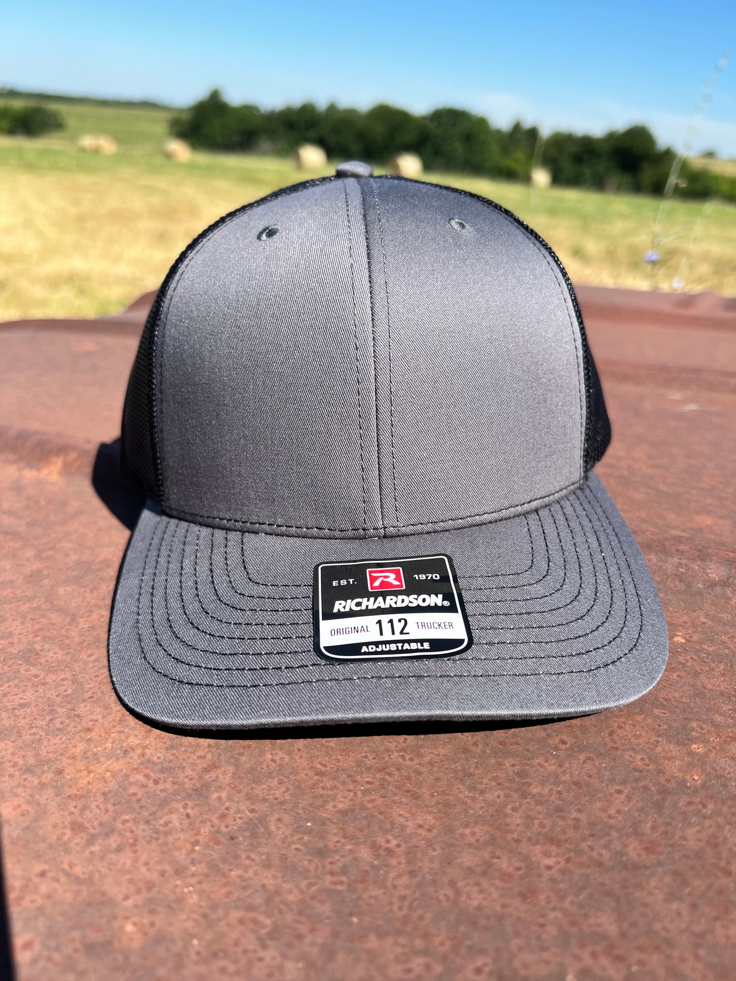 American Flag Charcoal/Black Richardson 112