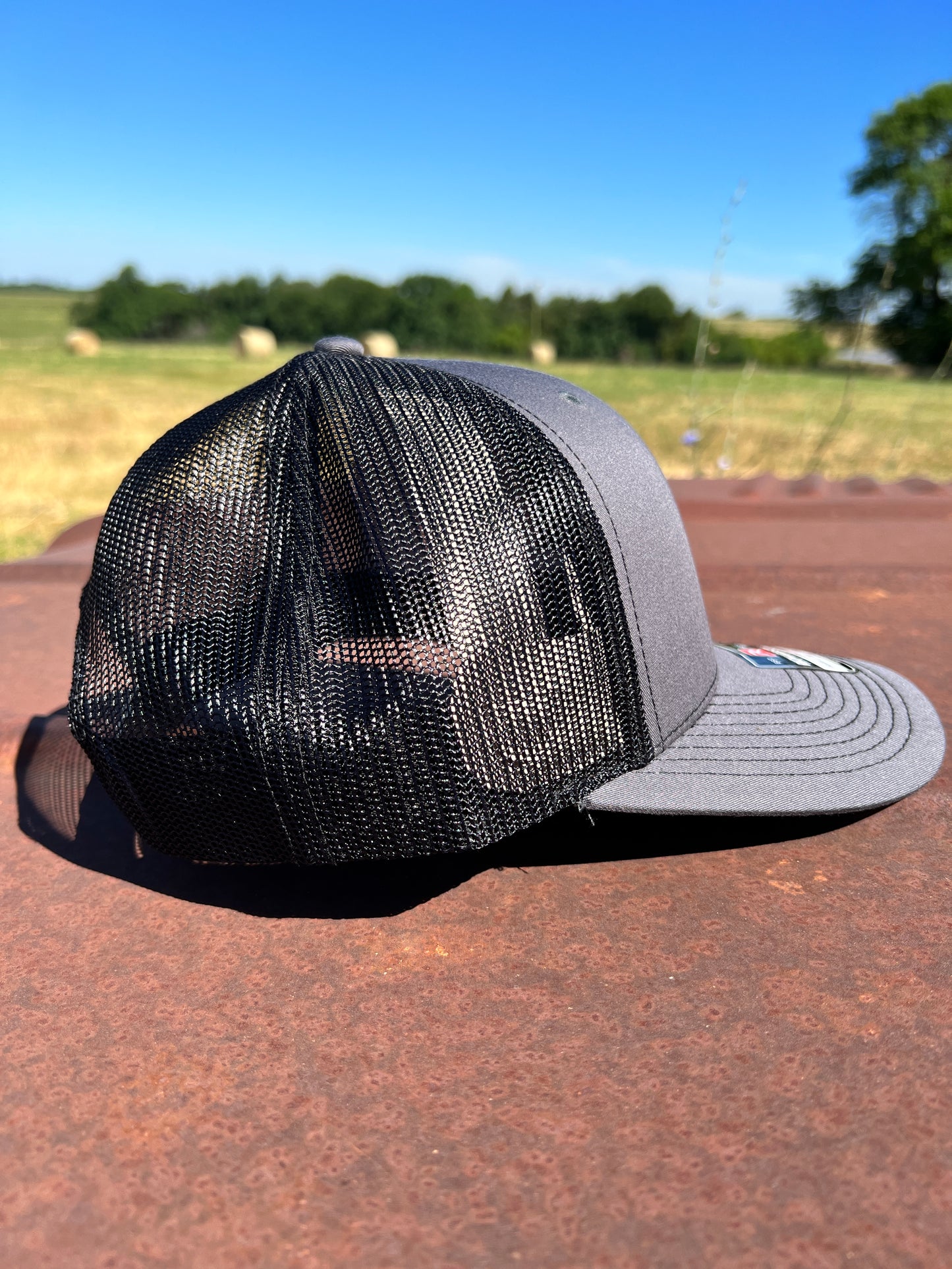 American Flag Charcoal/Black Richardson 112