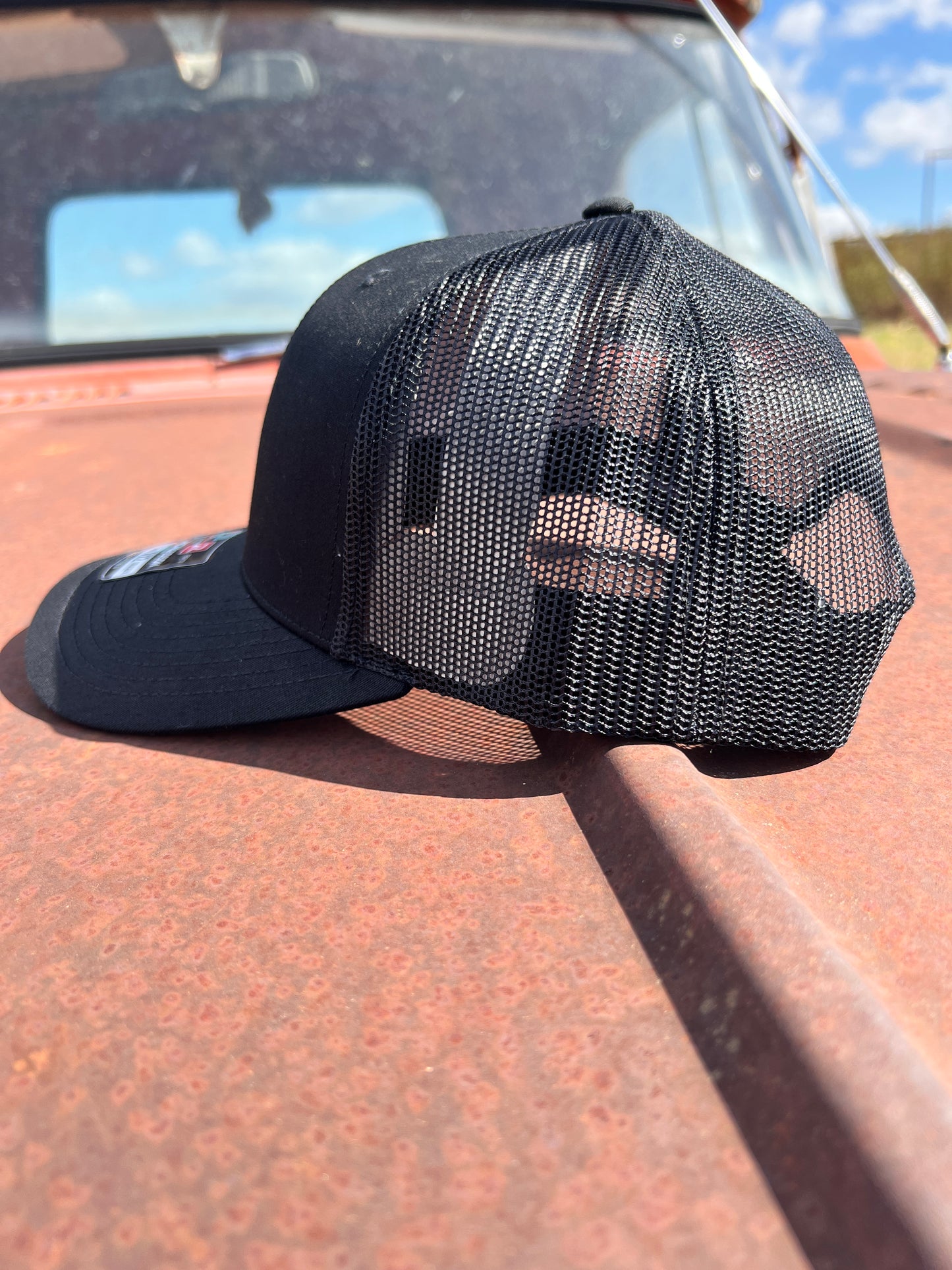 American Flag Black/Black Richardson 112