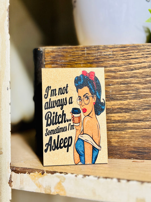 Im Not Always a Bitch Kitchen Magnet