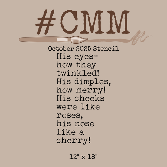 His Eyes How They Twinkled 12x18