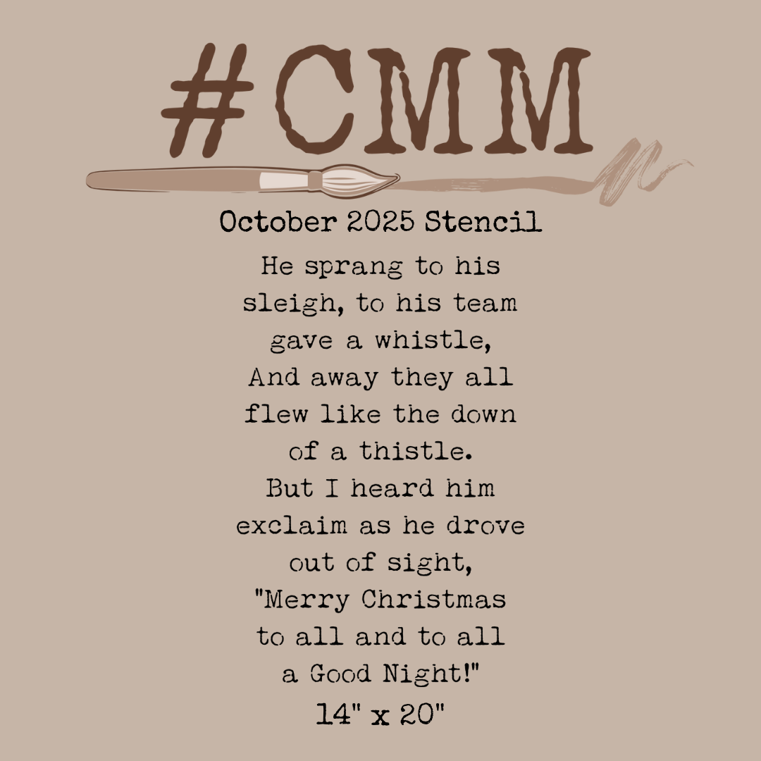 He Sprang to His Sleigh 14x20