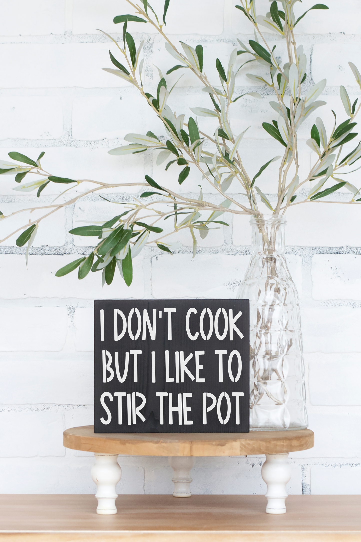 8x6 I Dont Cook Sign