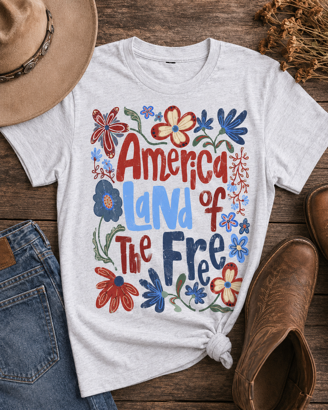 America Land of the Free T-Shirt