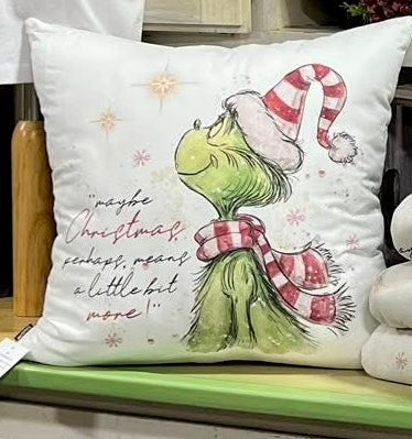Maybe Christmas Means a Little Bit More Pillow