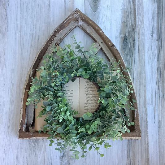 6.5" Eucalyptus Table Wreath