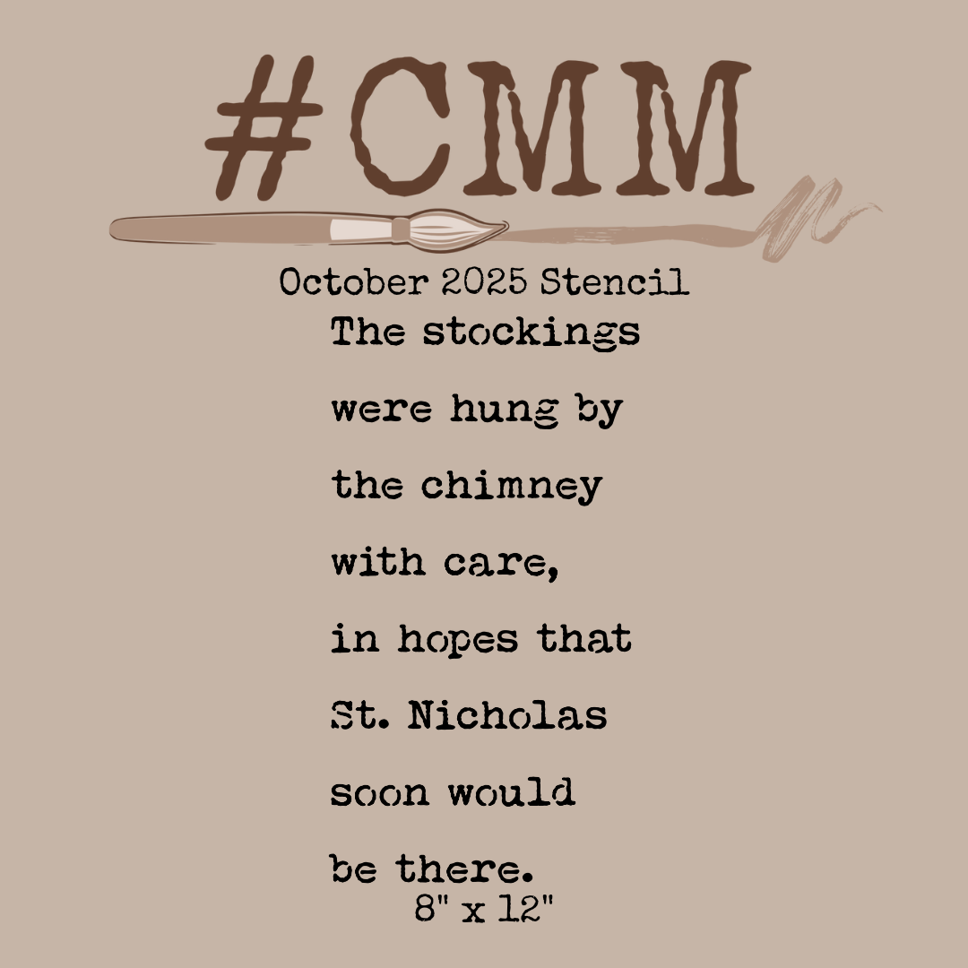 The Stocking Were Hung 8x12