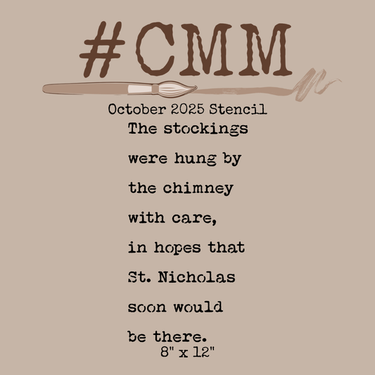 The Stocking Were Hung 8x12