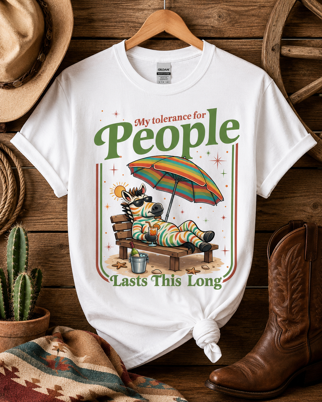 My Tolerance For People T-Shirt